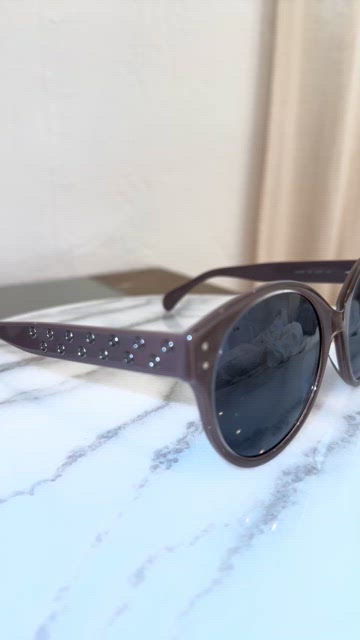 Alaia | Accessories | Azzedine Alaa Aa036s Brownblue Round  display picture 3