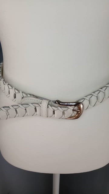 County Seat | Accessories | County Seat Vtg White Braided 