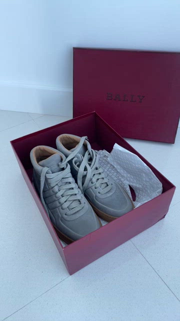 Bally Hendal Suede Mid-top Sneakers In Slate Bally | Shoes | Bally Hendal Suede Midtop Sneakers In Slate  main image 2