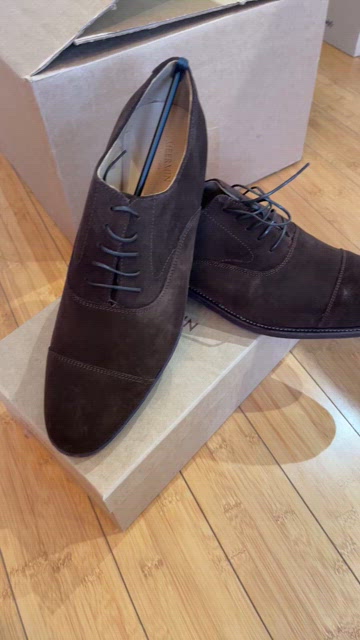 Meermin | Shoes | Meermin 1198 Rapello Dark Brown Suede Sole 