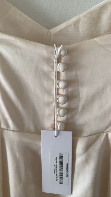 reformation payton satin dress Reformation, Payton Satin Dress Wedding Dress Save 38%