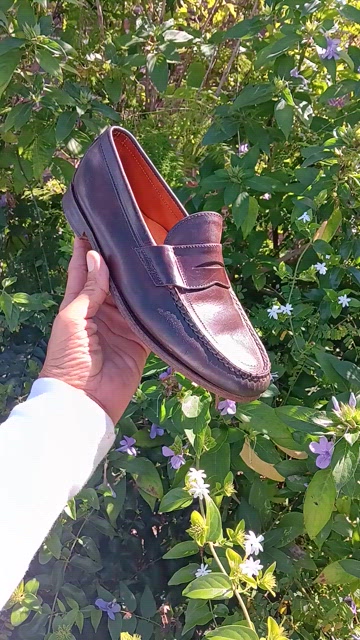 The Frye Company John A Frye Brown Leather Penny Loafer Slip On Shoes Since 1863 Frye | Jeans | Frye Mens Vintage Genuine Leather Hand  main image 3