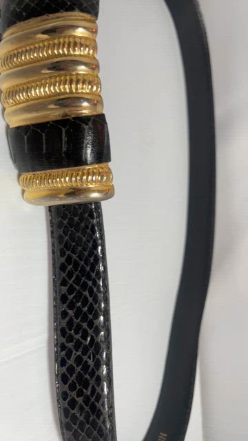 Accessories | Vintage 7s 80s 100 Genuine Snake Skin Belt  display picture 2