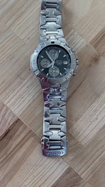 Seiko | Accessories | Seiko Chronograph Mens Watch Rare