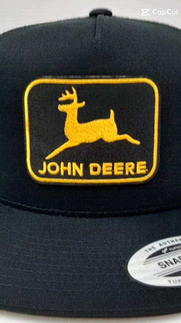 John Deere JD Tractors Farm Machinery Retro Vintage Style Patch Trucker Hat Cap John Deere Cap Vintage - Etsy main image 3