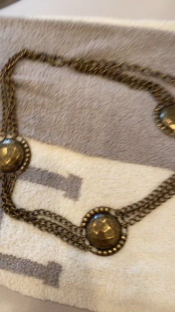 Vintage antique bronze metal 90s western Concho statement drape jewelry belt Accessories | Vintage Antique Bronze Metal 9s Western Concho  main image 2