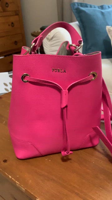 新品未使用 FURLA STACY mini pinky Sell Furla Mini Stacy Bucket Bag - Pink | HuntStreet.com