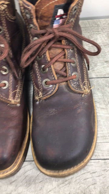 Iron Age 695 Brown Steel Toe Work Industrial Lace Up Men’s Boots Size 8.5 Wide Iron Age | Shoes | Iron Age 695 Brown Steel Toe Work  main image 3