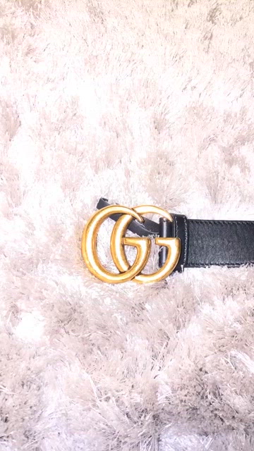 GUCCI belt moon Nero  black and gold hardware ? Gucci | Accessories | Gucci Belt Moon Nero Black And Gold  main image 2