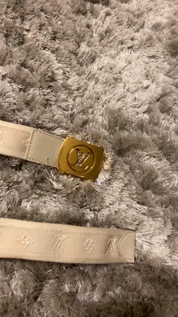 Louis Vuitton | Accessories | Louis Vuitton Belt Cream W  display picture 1