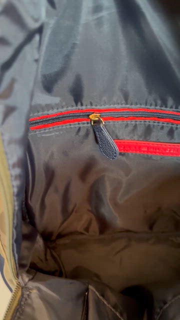 Tommy Hilfiger ?? Nautical?️Striped Backpack?Adj straps roomy interior Vegan ? XB02031_0GY_main main image 3