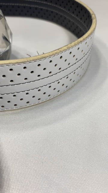 Nike | Accessories | White Genuine Leather Belt Nike Unisex 