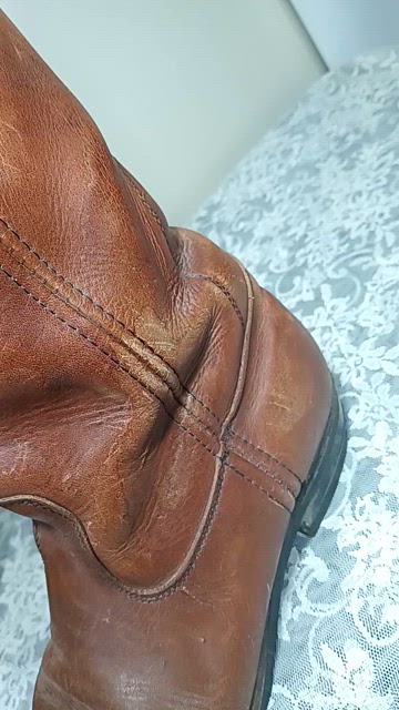 Nitrene Vintage Brown Leather Man\'s Boots Size 8.5 D Amazon.com: NISTAN Medieval Shoes | Ren Faire Vintage Shoes  main image 4