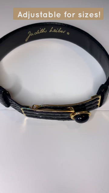 Judith Leiber | Accessories | Judith Leiber Adjustable Black  display picture 1