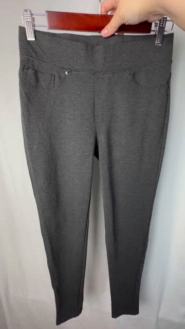 Seven7, Pants & Jumpsuits, 5 Seven7 Womens 4 Way Pull On Ponte Legging  Charcoal Gray Womens Small Nwot