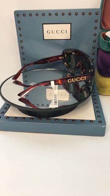 Authentic ? GUCCI Acetate Oversize Sunglasses GG1152S Tortoise 65e7d6cebd0629f86bd23db1.jpg main image 4