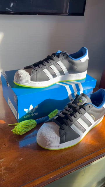 adidas gazelle silver green womens Adidas x Bape Mens Superstar Shoes – Extra Butter main image 0