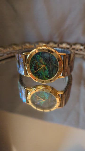 Vintage Spaltec Womens Abalone Shell Expandable Bracelet Japan Quartz Watch spaltec | Accessories | Vintage Spaltec Womens Abalone Shell  main image 2