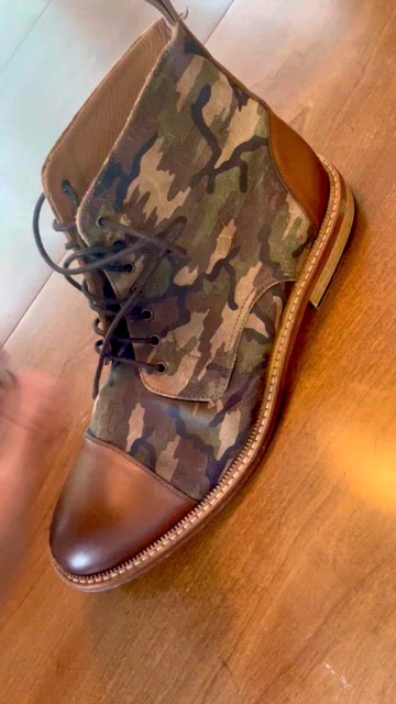 Taft | Shoes | Taft Camo Boots With Leather Accents Size 42  display picture 2