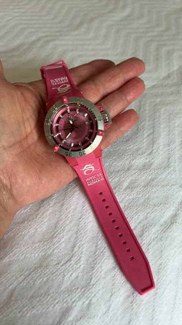 UEC Invicta Subaqua Noma III Lady Fushia *Needs New Battery * 42mm Silicone Band Invicta | Accessories | Uec Invicta Subaqua Noma Iii Lady  main image 4