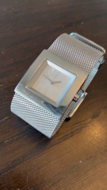 Dkny | Accessories | Dkny Mesh Band Stainless Steel Square  display picture 1