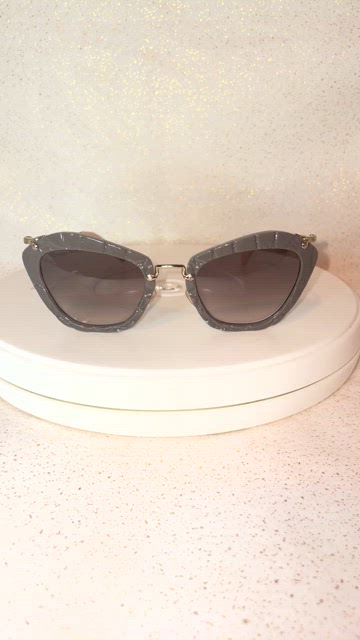 Miu Miu | Accessories | New Miu Miu Grey Mu Ns Usy4k0 Cat  display picture 3