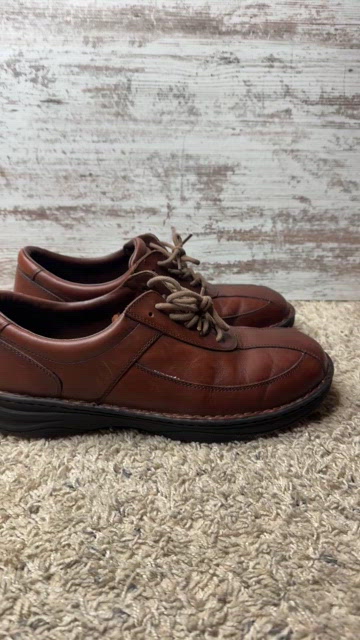Drew Arlington Oxford Men\'s Size 8 Wide Antique Brown Leather Comfort Orthopedic Drew Shoe Men main image 4