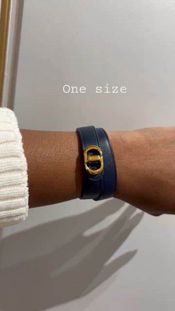 【DIOR】 30 MONTAIGNE double bracelet Black dior-30-montaigne-double-