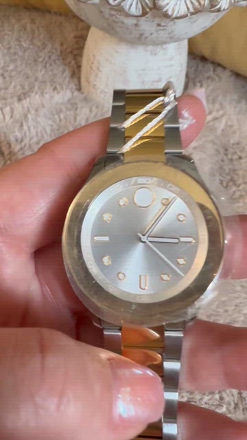 Woman bond movado beautiful for the day or night MOVADO BOLD Quest Mini Watches - Sleek, Stylish, and  main image 3