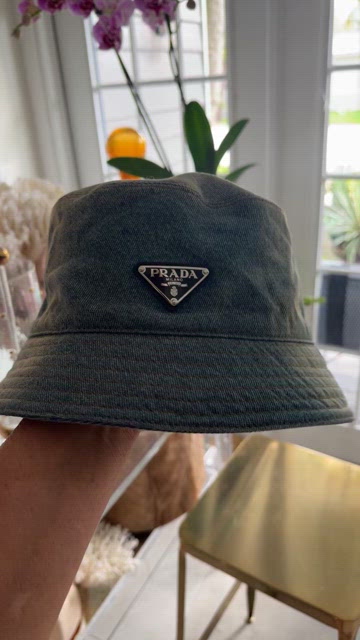 ハット PRADA bucket hat Prada Re-Nylon bucket hat – Kinno Scuba
