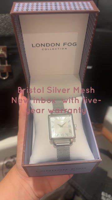 London Fog | Accessories | London Fog Bristol Silver Mesh  display picture 3
