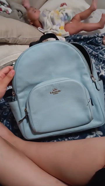 Coach | Bags | Coach Court Backpack Color Silvertwilight  display picture 2