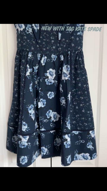 Kate Spade  Prairie Rose Fit and Flare Dress NWT