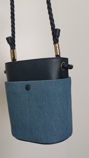 【CHLOE】SMALL KEY BUCKET BAG Chloé Key Small Linen & Leather Bucket Bag | Nordstrom