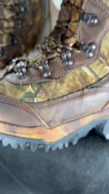 Chaussures de chasse imperméables chaudes - Crosshunt 540 camouflage