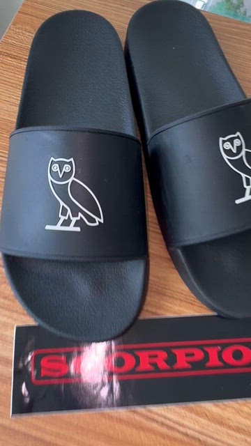 LAST PAIR❗️?OVO Drake Owl Slides OVO | Shoes | Last Pairovo Drake Owl Slides | Poshmark main image 3