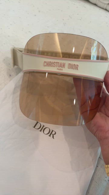 Dior | Accessories | Dior Transparent Visor Sunglasses Nude  display picture 2