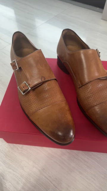 Baldinini Men\'s Burgundy Dress Shoes SZ 9.5 697028 42.5 Baldinini men shoes size - Gem main image 2