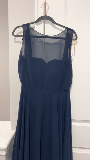 Jenny Yoo Collection Navy blue bridesmaid dress