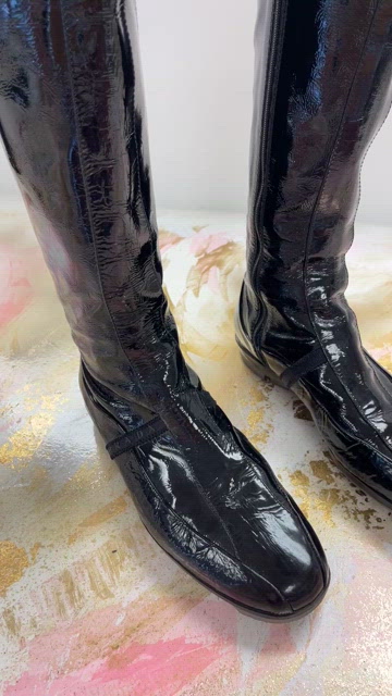 Prada | Shoes | Prada Sport Black Patent Leather Lacquer
