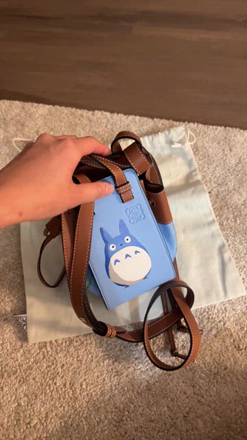 限定コラボ◆送料込【LOEWE x ジブリ】Hammock Compact Bag Loewe x Studio Ghibli Mini Hammock Totoro Limited Edition
