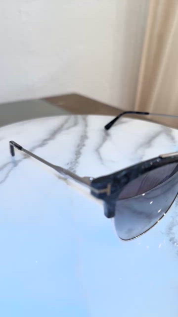 Tom Ford | Accessories | Tom Ford Grey Havanasilver Mirrored  display picture 2