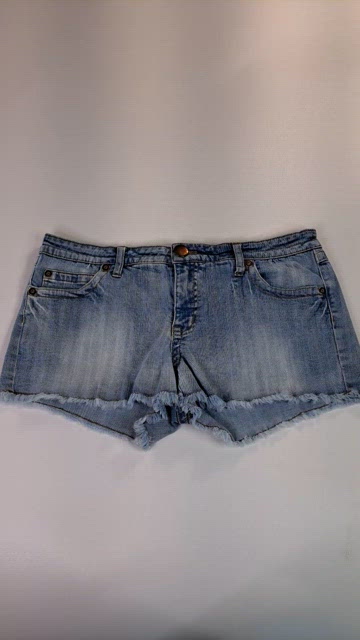 NOBO | Shorts | Nobo No Boundaries Embroidered Butterfly Raw Hem