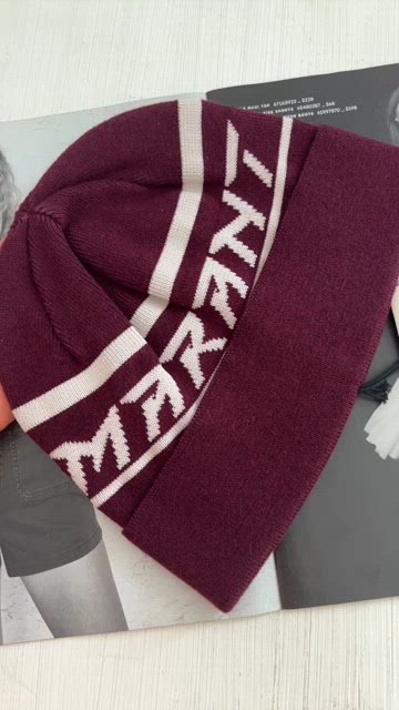 Isabel Marant | Accessories | Isabel Marant Burgundy Beanie 