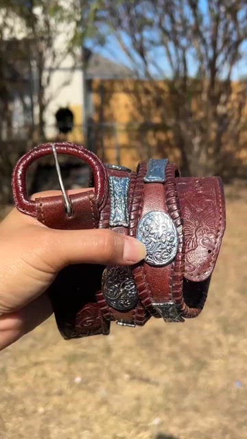 Accessories | Western Brown Womens Hand Tooled Thick Leather  display picture 1