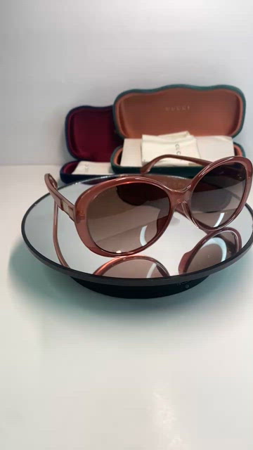 New GUCCI GG0793SK 003 59mm Pink Transparent Oversized Sunglasses Italy NEW Gucci Sunglasses GG1553S 003 Pink Red Women Authentic | eBay main image 2