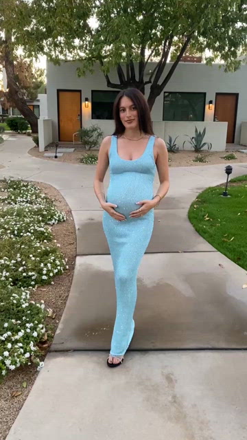 Ana Dress - Baia Blue Sequin by Asta Resort in Color "Baby Blue Sequin"
