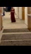 Burgundy red dress