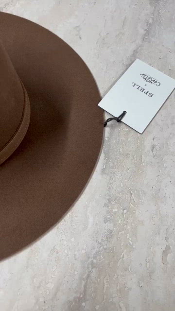 Spell & Gypsy Blake Hat size Medium in Chocolate Brown In 1990, Michael Martin Murphey sang the classic cowboy song  main image 4