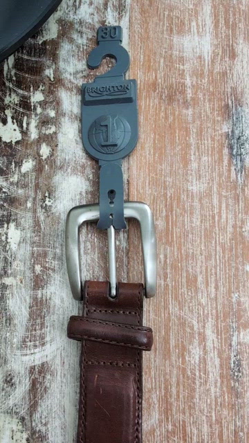 Brighton | Accessories | New Brighton Burgundy Leather Belt  display picture 3